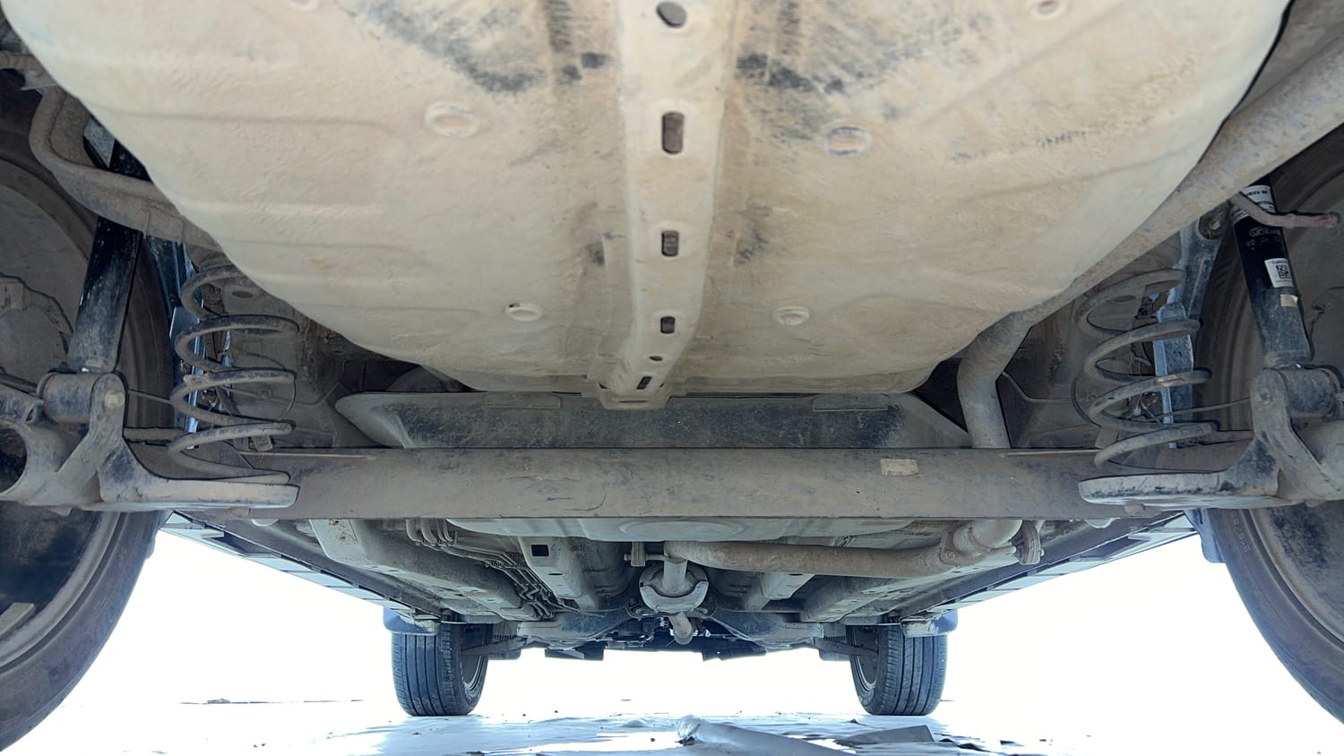 Used 2024 Tata Curvv Accomplished Plus A 1.5 Kryojet Diesel 6MT Diesel Manual extra REAR UNDERBODY VIEW (TAKEN FROM REAR)