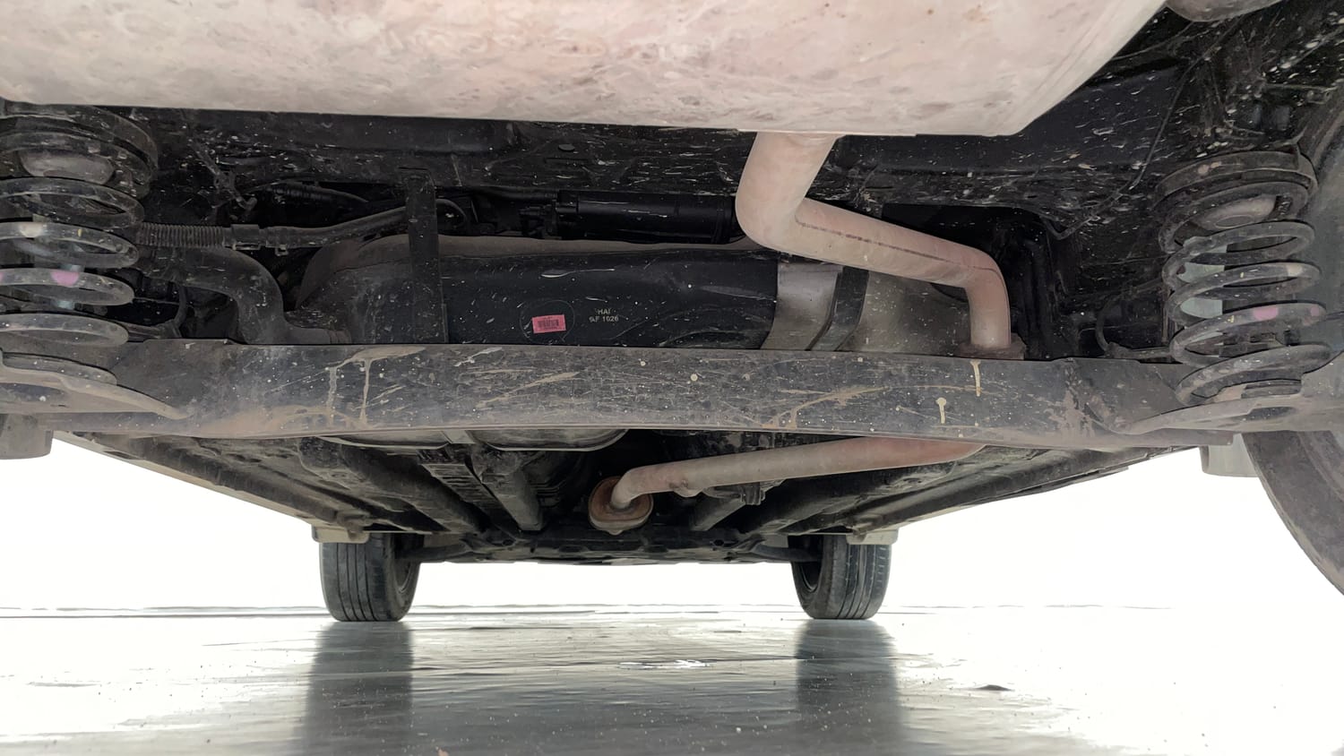Used 2019 Hyundai Creta SX 1.6 AT Petrol Petrol Automatic extra REAR UNDERBODY VIEW (TAKEN FROM REAR)
