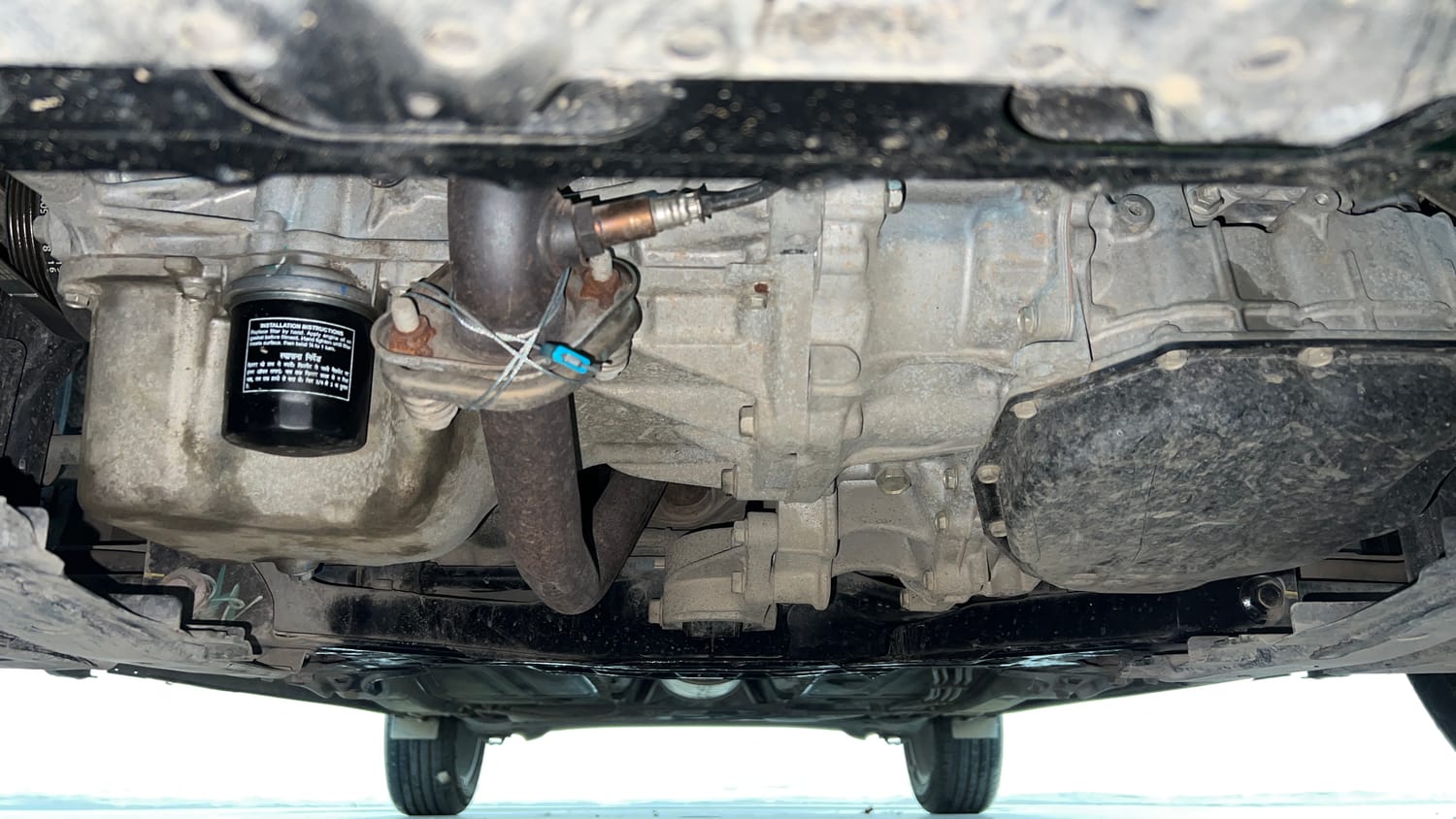 Used 2020 Maruti Suzuki Baleno Zeta Automatic Petrol Automatic extra FRONT LEFT UNDERBODY VIEW
