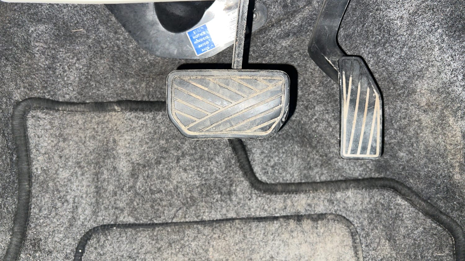 Used 2017 Maruti Suzuki Celerio ZXi AMT Petrol Automatic interior PEDALS VIEW