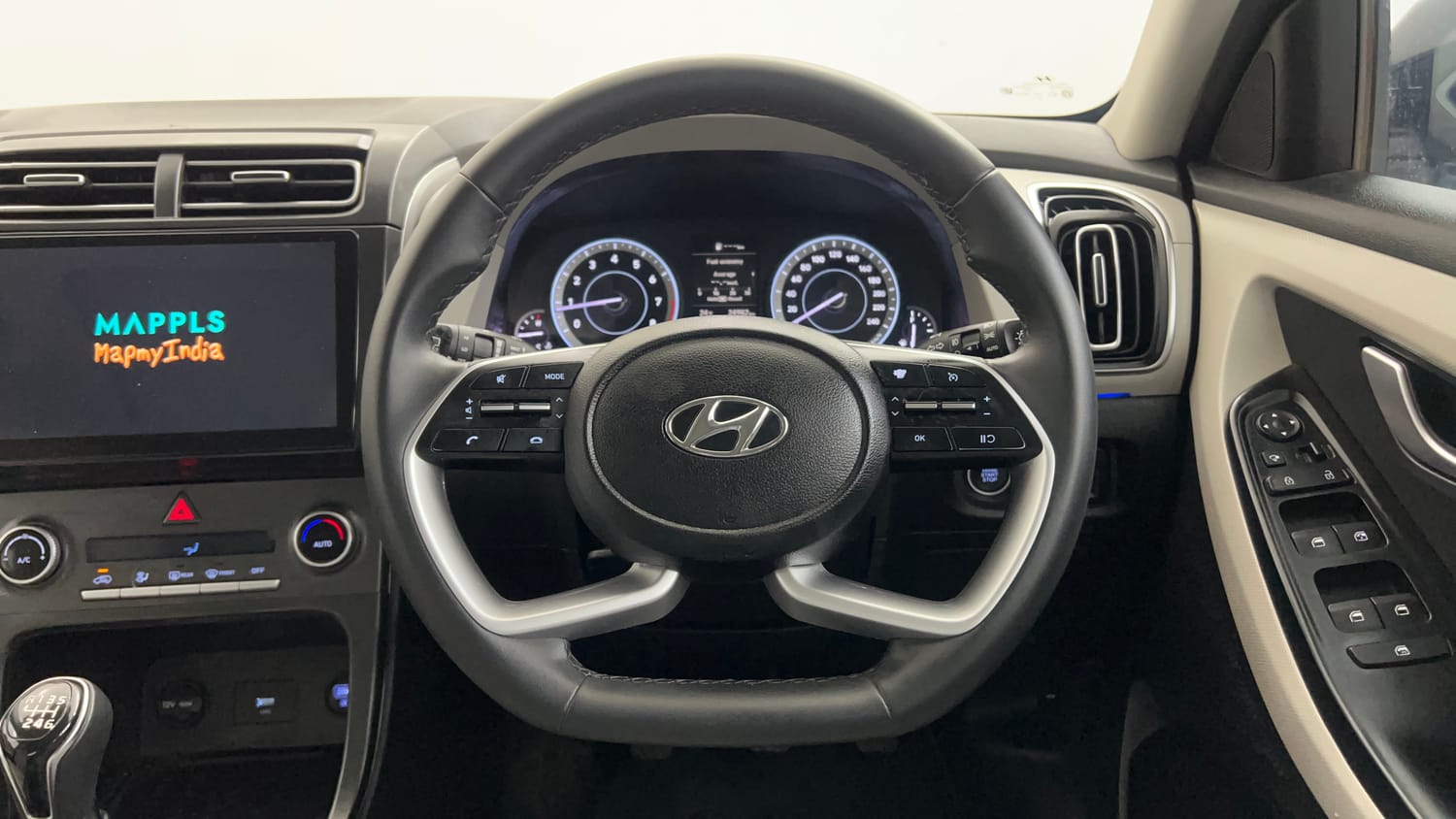 Used 2022 Hyundai Creta SX 1.5 Petrol Executive Petrol Manual interior STEERING VIEW