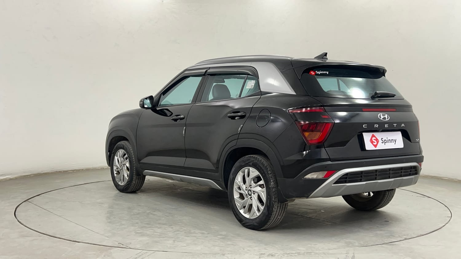 Used 2022 Hyundai Creta SX 1.5 Petrol Executive Petrol Manual exterior LEFT REAR CORNER VIEW
