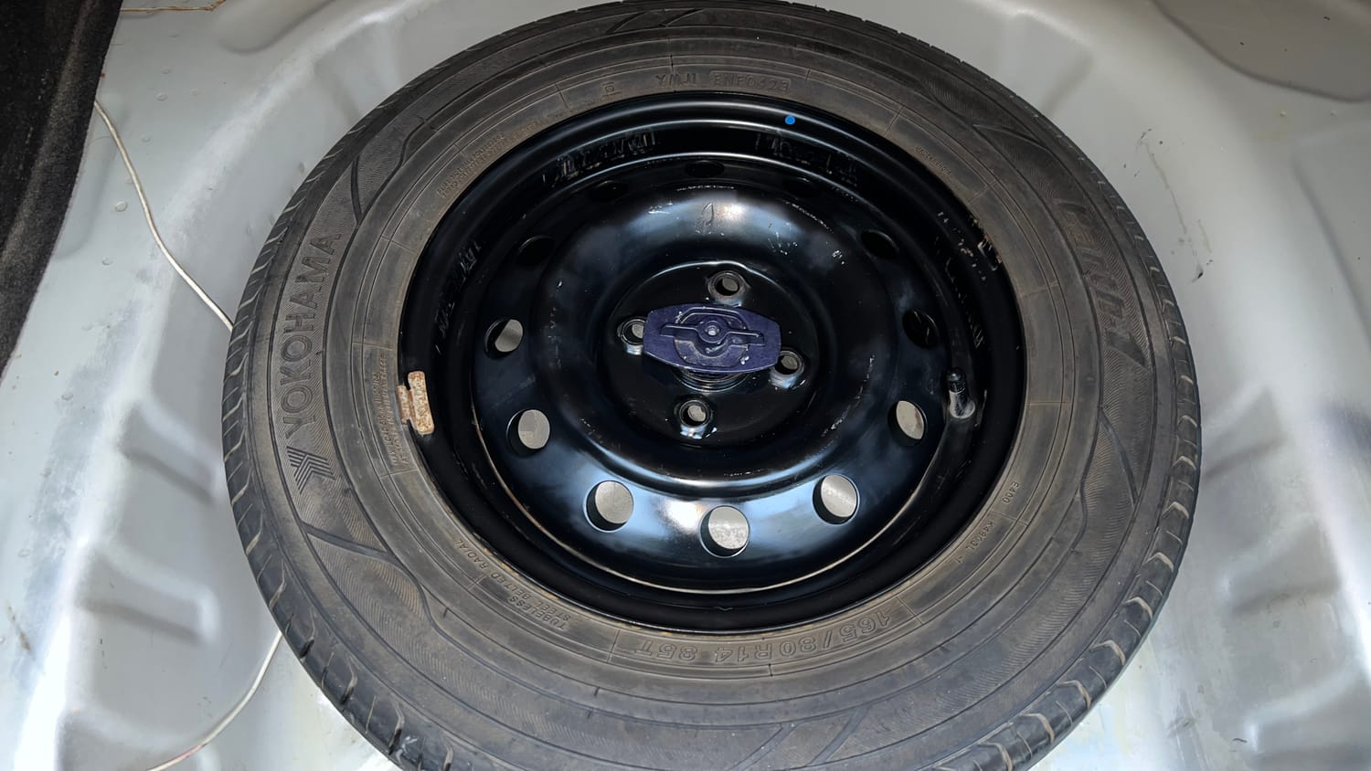 Used 2019 Maruti Suzuki Dzire VXi Petrol Manual tyres SPARE TYRE VIEW