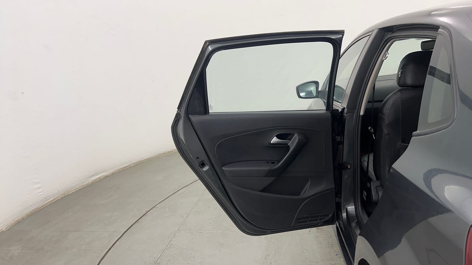 Used 2015 Volkswagen Polo Comfortline 1.2L (P) Petrol Manual interior LEFT REAR DOOR OPEN VIEW