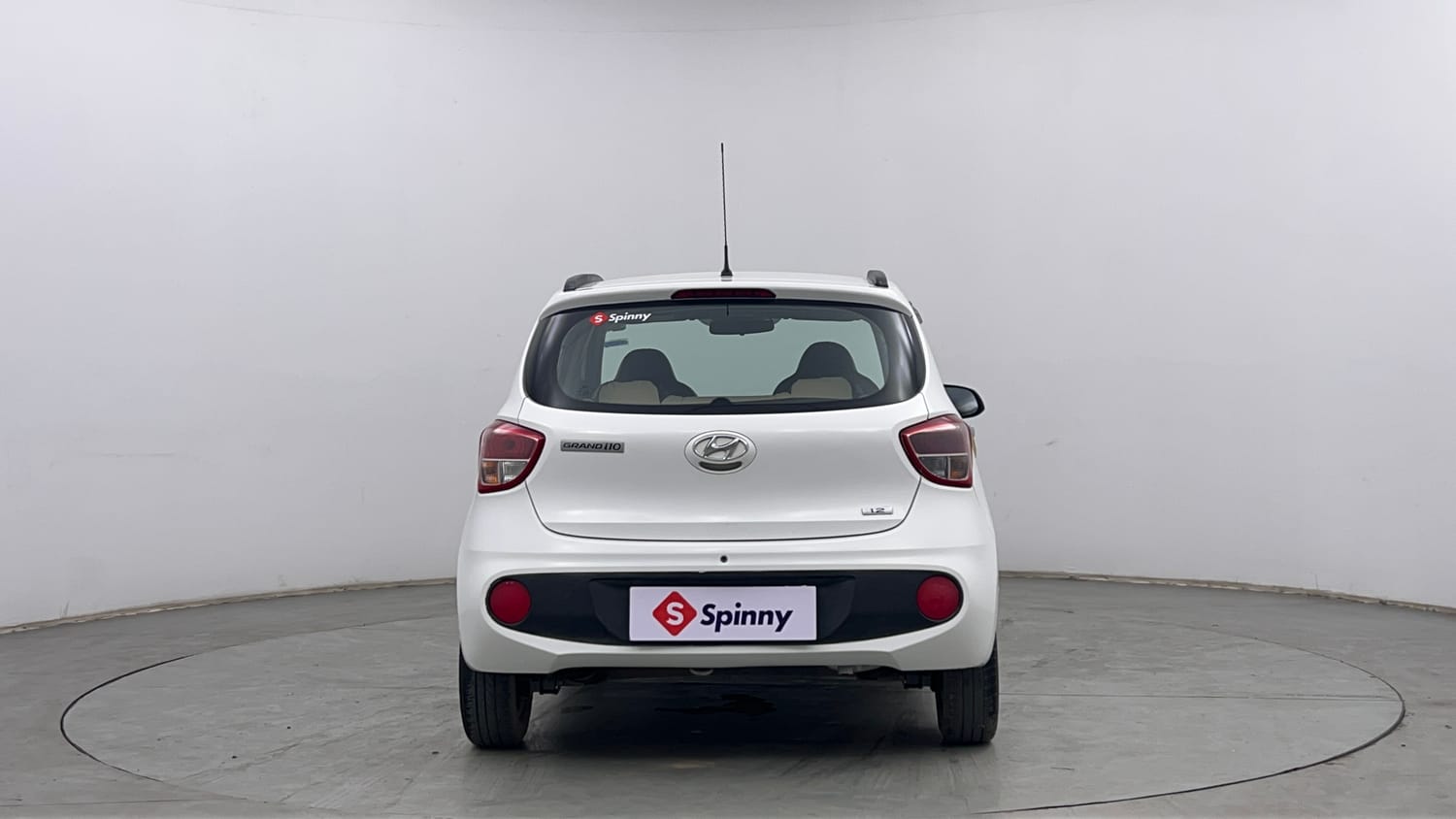 Used 2019 Hyundai Grand i10 Magna 1.2 Kappa VTVT Petrol Manual exterior BACK VIEW