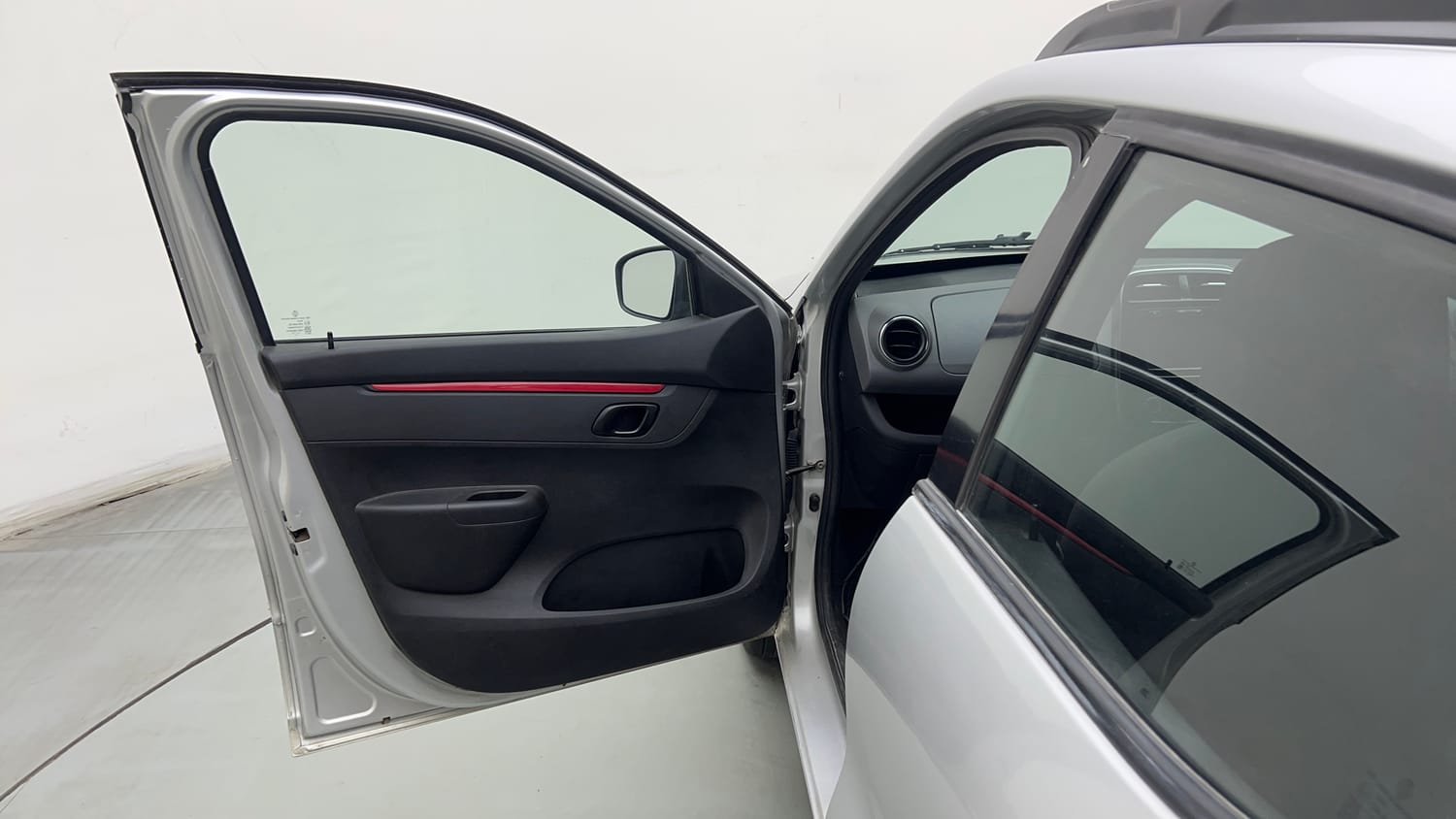 Used 2017 Renault Kwid RXT Live For More Edition 1.0 Petrol Manual interior LEFT FRONT DOOR OPEN VIEW