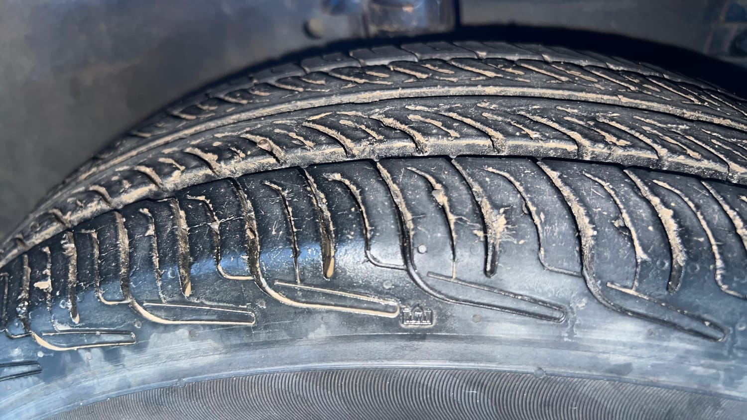 Used 2012 Maruti Suzuki Swift VXi Petrol Manual tyres RIGHT FRONT TYRE TREAD VIEW