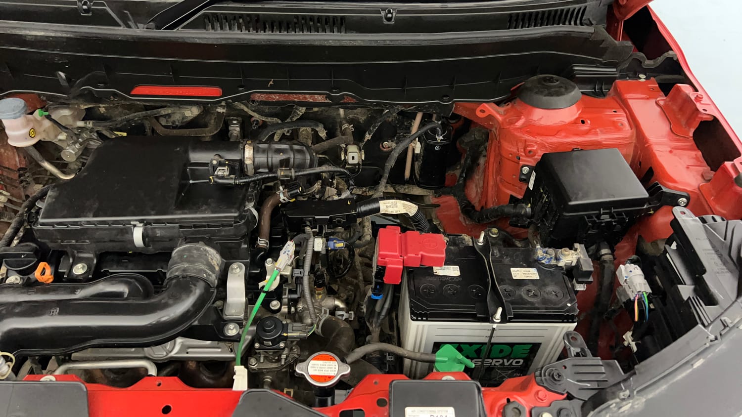 Used 2023 Maruti Suzuki Brezza VXi Petrol Manual engine ENGINE LEFT SIDE VIEW