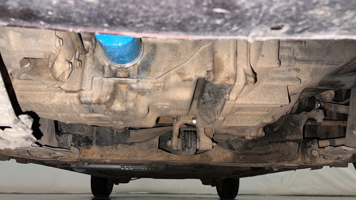 Used 2015 Honda Jazz V Petrol Petrol Manual extra FRONT LEFT UNDERBODY VIEW