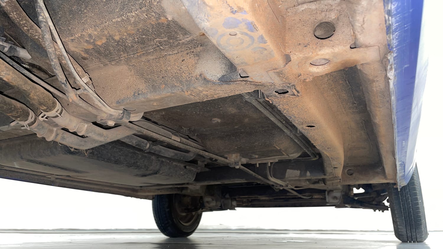 Used 2014 Tata Nano LX Petrol Manual extra REAR RIGHT UNDERBODY VIEW