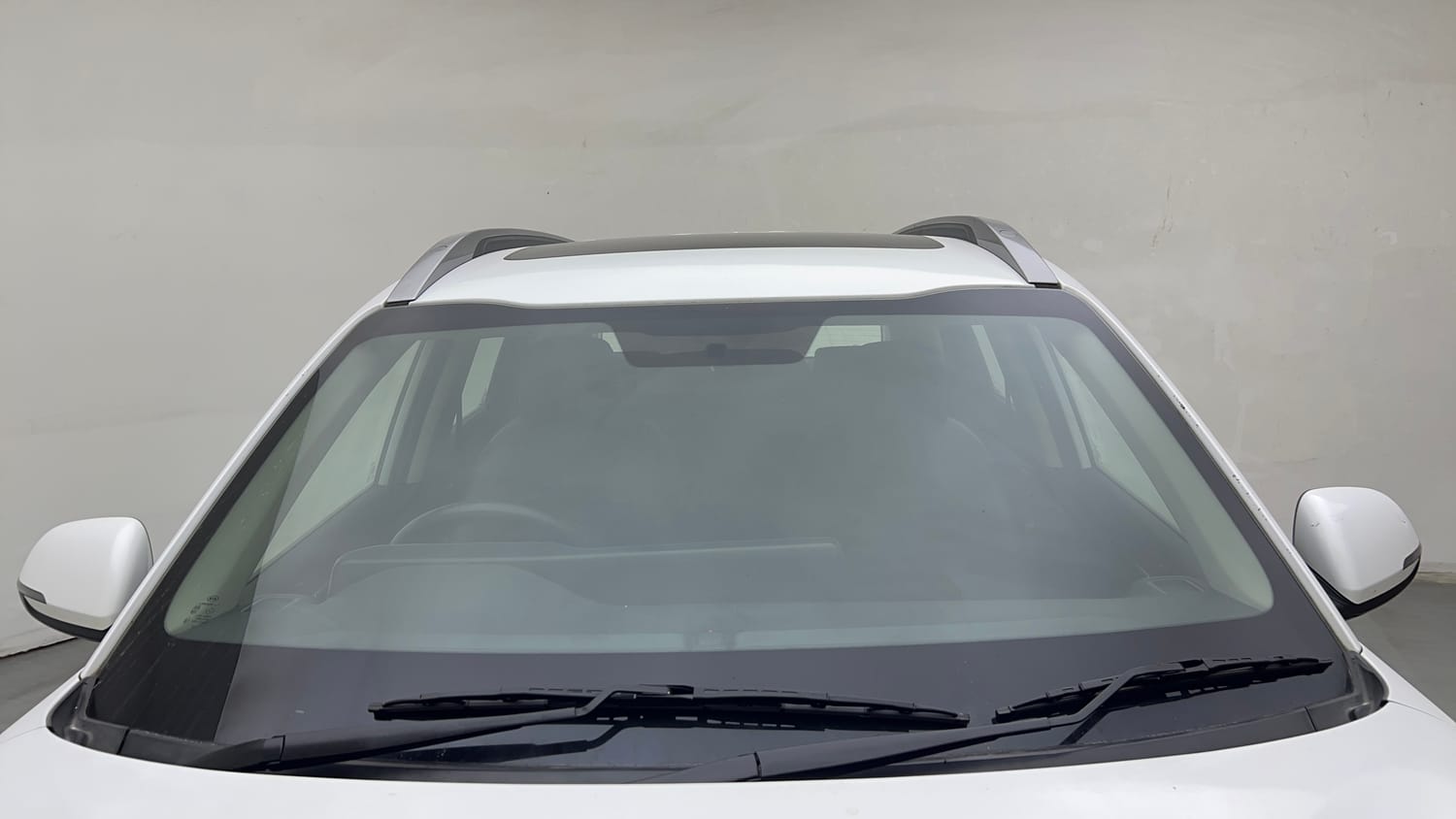 Used 2021 Kia Sonet HTX 1.5 Diesel Manual exterior FRONT WINDSHIELD VIEW