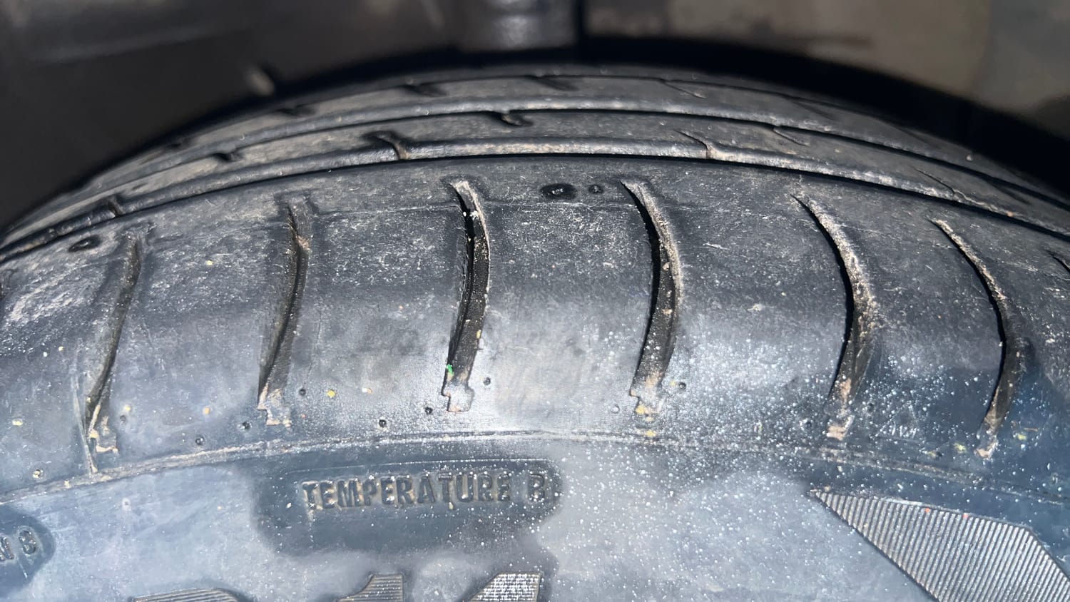 Used 2019 Hyundai Santro Sportz CNG Cng Manual tyres RIGHT FRONT TYRE TREAD VIEW