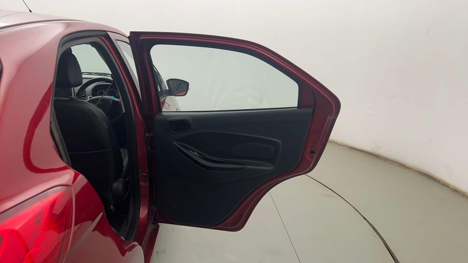 Used 2020 Ford Figo Titanium 1.2 Ti-VCT MT Petrol Manual interior RIGHT REAR DOOR OPEN VIEW