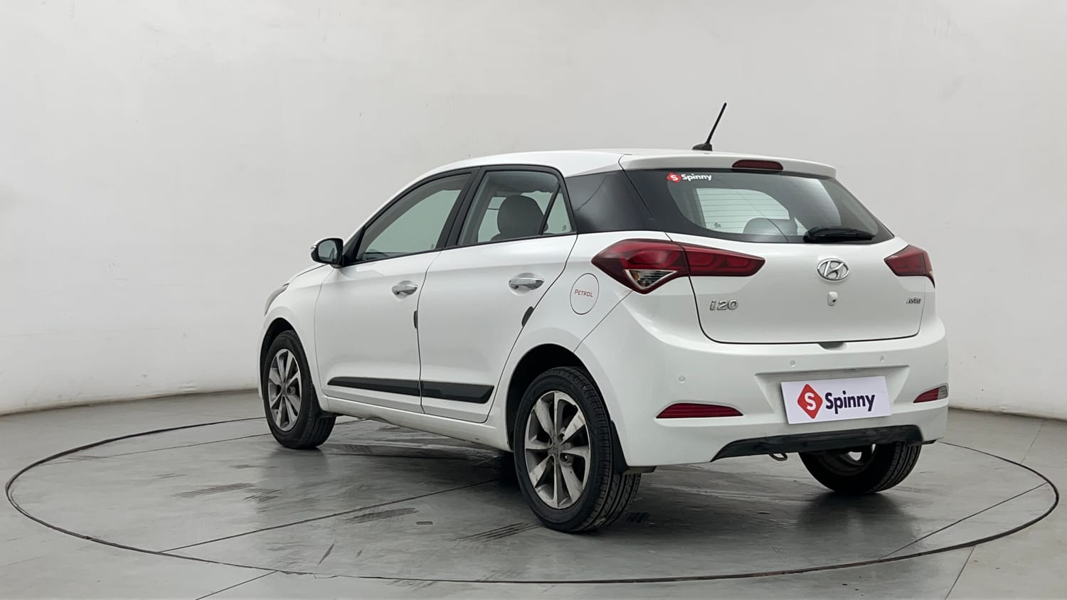 Used 2017 Hyundai Elite i20 Asta 1.2 Petrol Manual exterior LEFT REAR CORNER VIEW