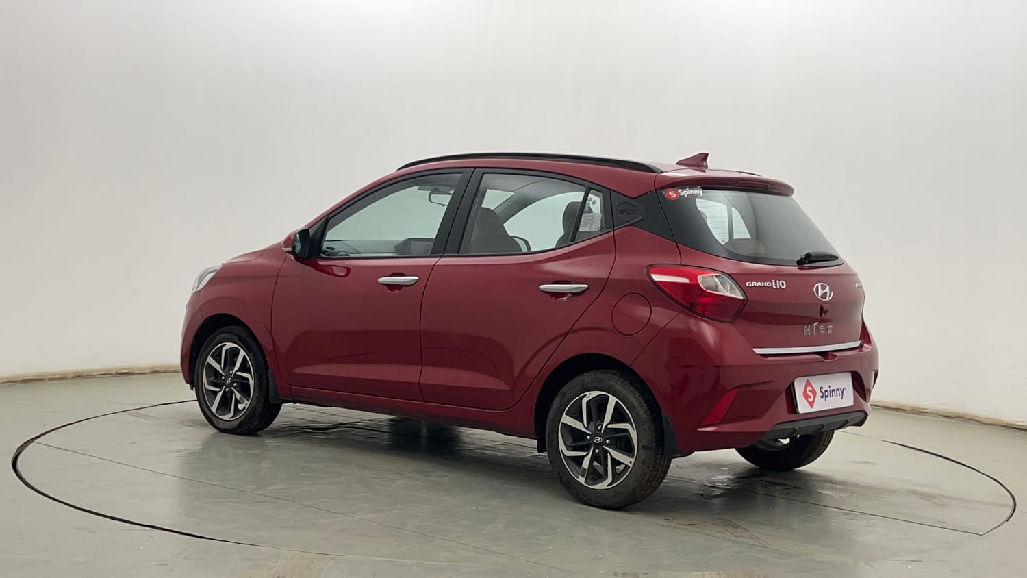 Used 2022 Hyundai Grand i10 Nios Asta 1.2 Kappa VTVT Petrol Manual exterior LEFT REAR CORNER VIEW