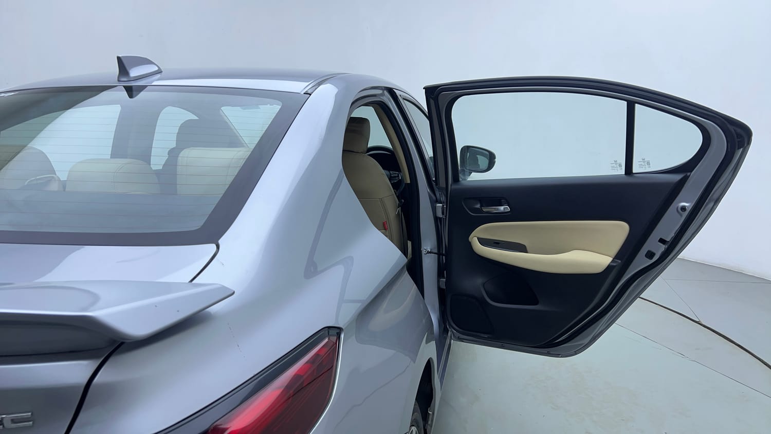 Used 2024 Honda City V Petrol CVT Petrol Automatic interior RIGHT REAR DOOR OPEN VIEW