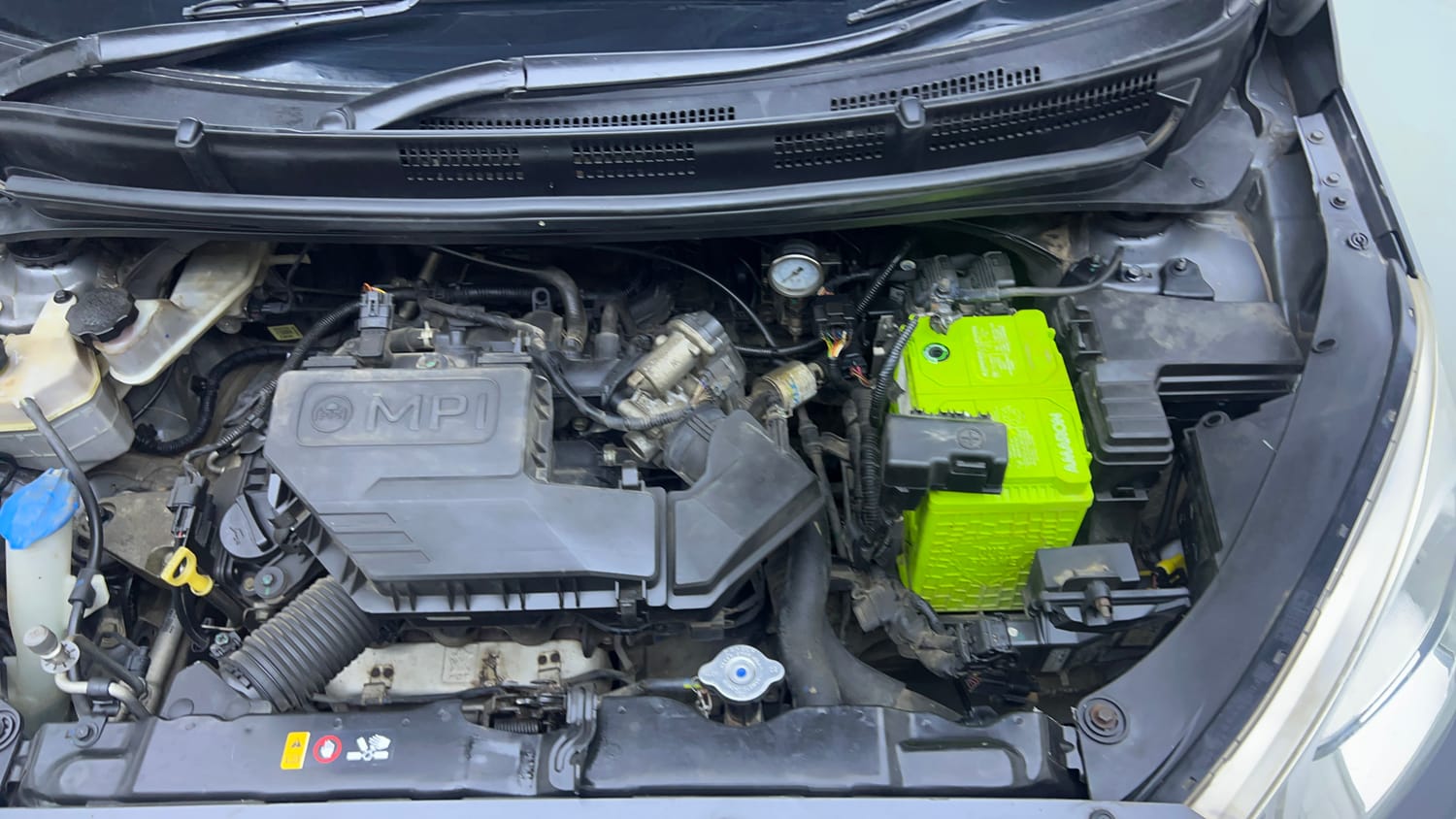 Used 2019 Hyundai Santro Sportz CNG Cng Manual engine ENGINE LEFT SIDE VIEW