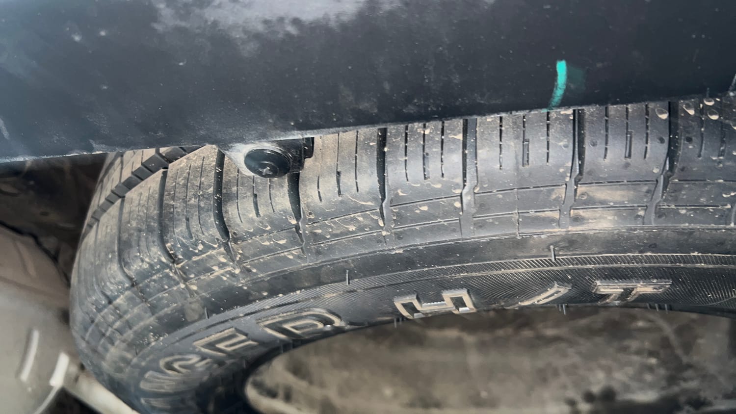 Used 2021 Mahindra XUV500 W7 Diesel Manual tyres SPARE TYRE VIEW