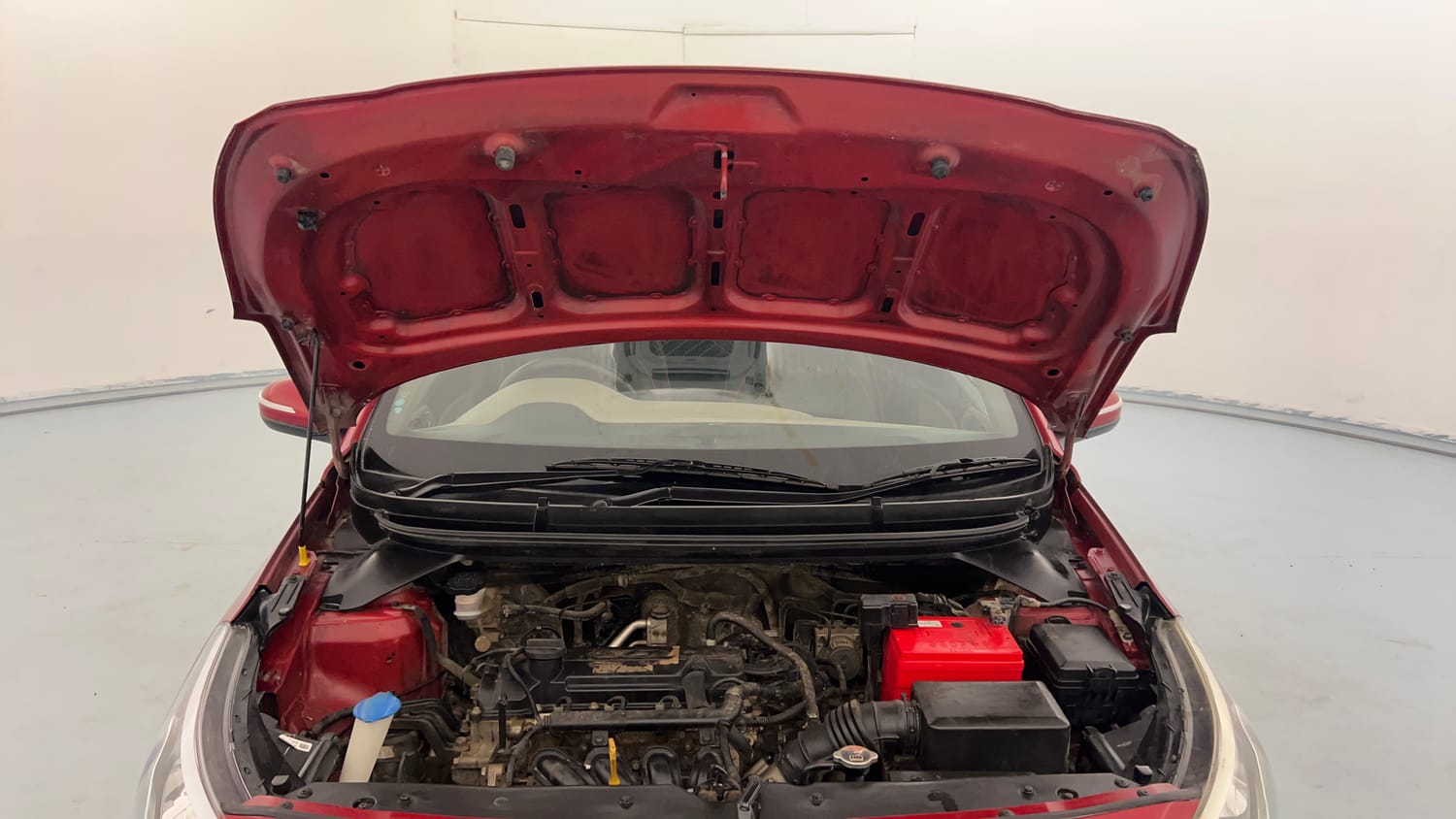 Used 2016 Hyundai Elite i20 Sportz 1.2 Petrol Manual engine ENGINE & BONNET OPEN FRONT VIEW