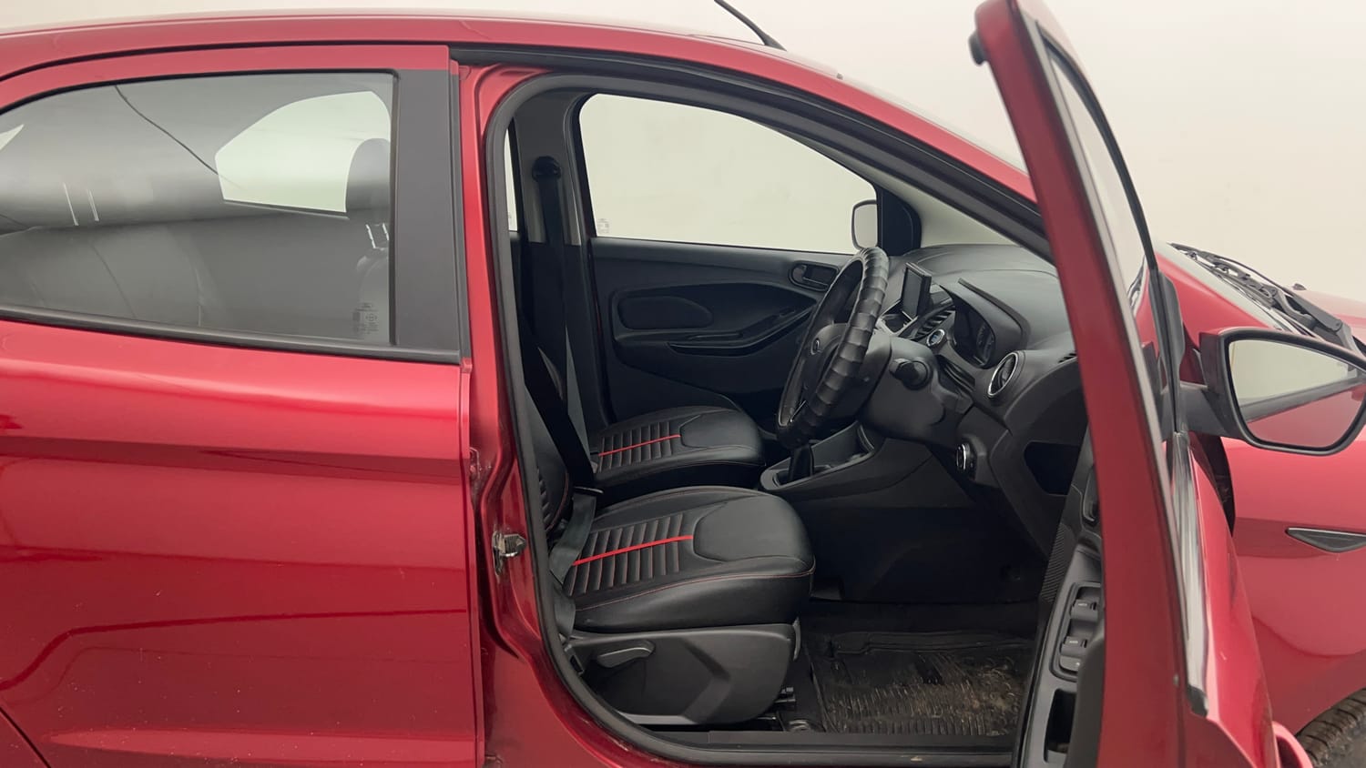 Used 2020 Ford Figo Titanium 1.2 Ti-VCT MT Petrol Manual interior RIGHT SIDE FRONT DOOR CABIN VIEW