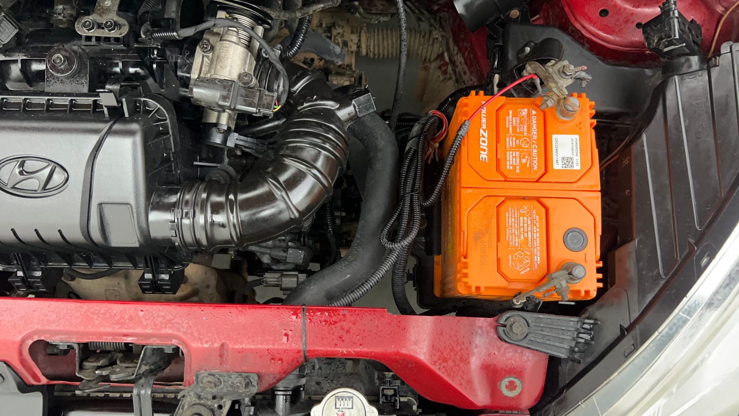 Used 2014 Hyundai Eon Magna + Petrol Manual engine ENGINE LEFT SIDE VIEW