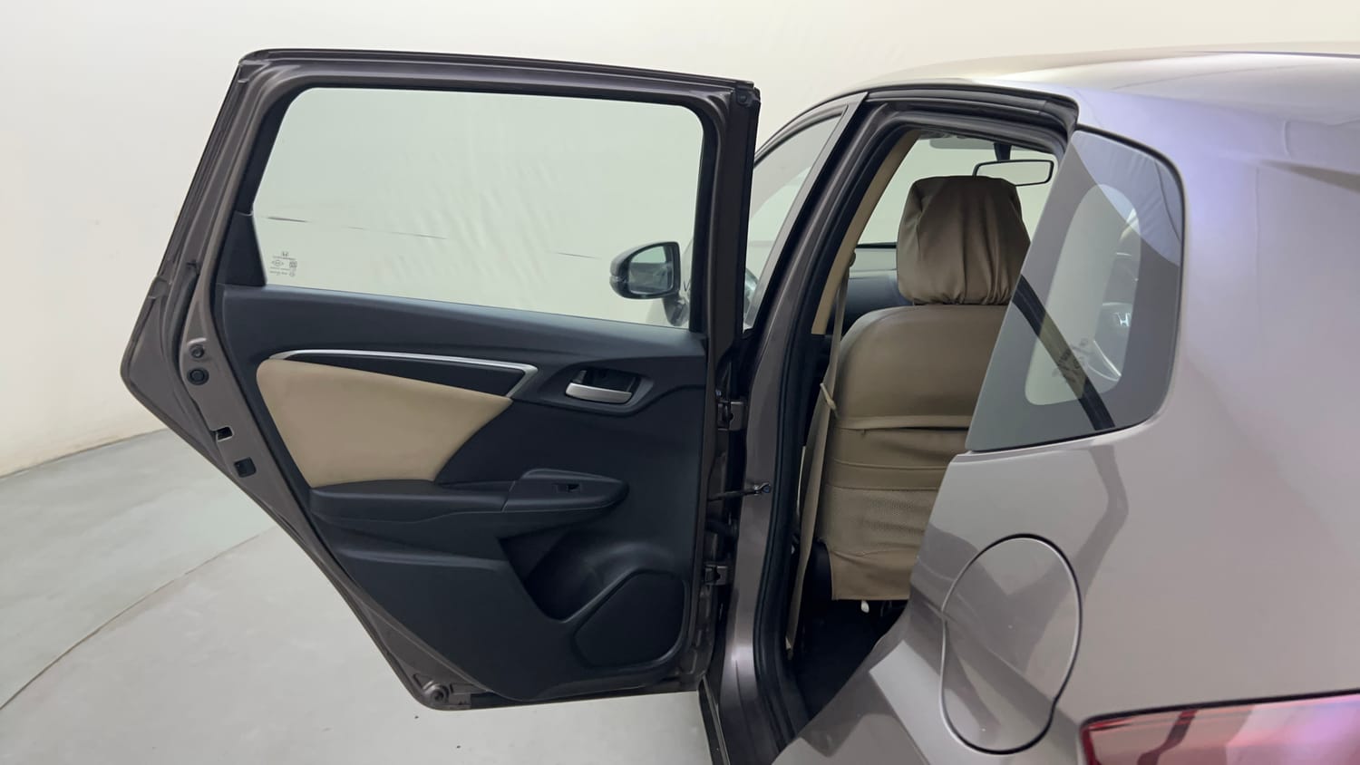 Used 2016 Honda Jazz V AT Petrol Petrol Automatic interior LEFT REAR DOOR OPEN VIEW