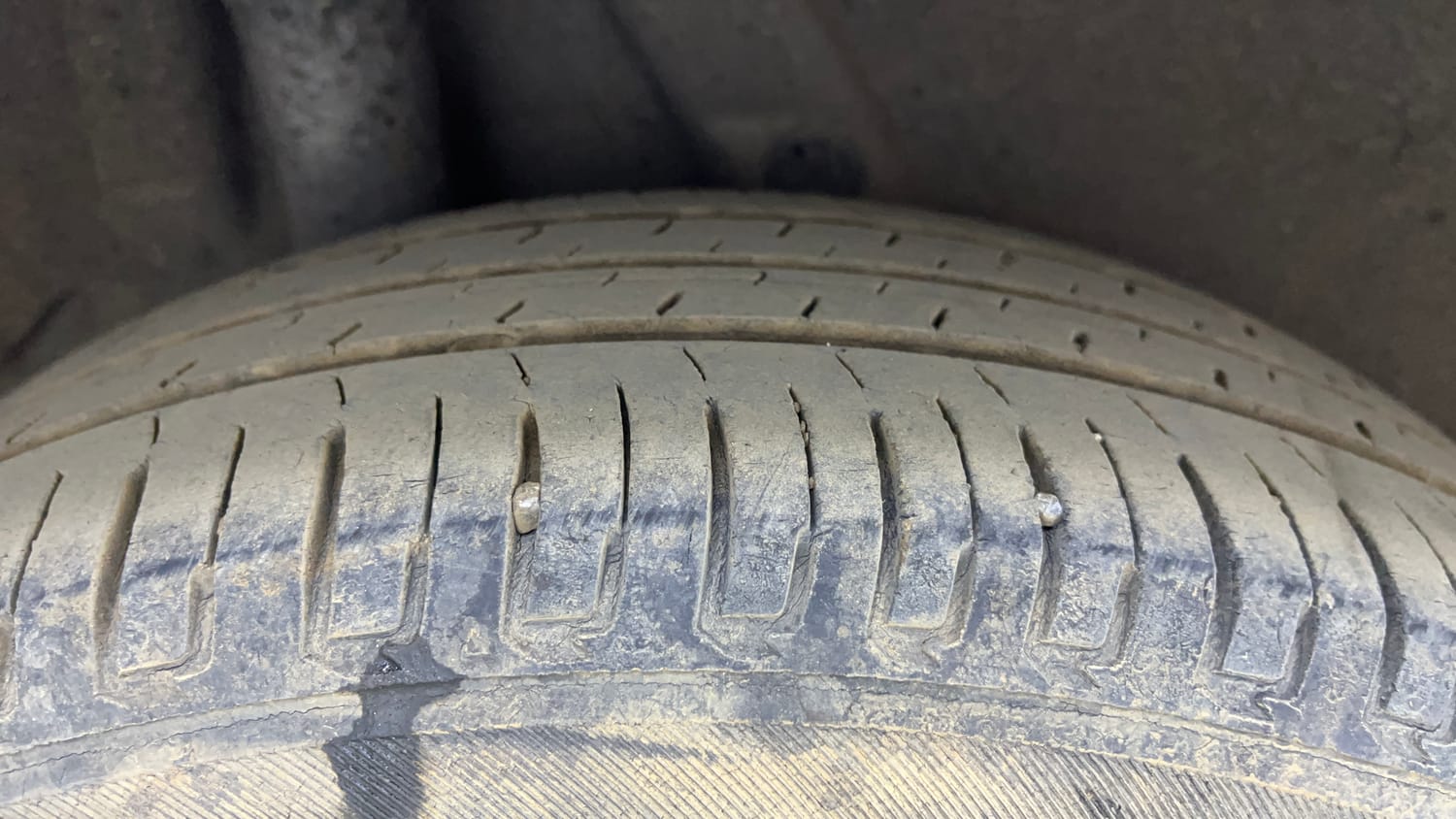 Used 2019 Hyundai Verna EX 1.4 VTVT Petrol Manual tyres RIGHT REAR TYRE TREAD VIEW