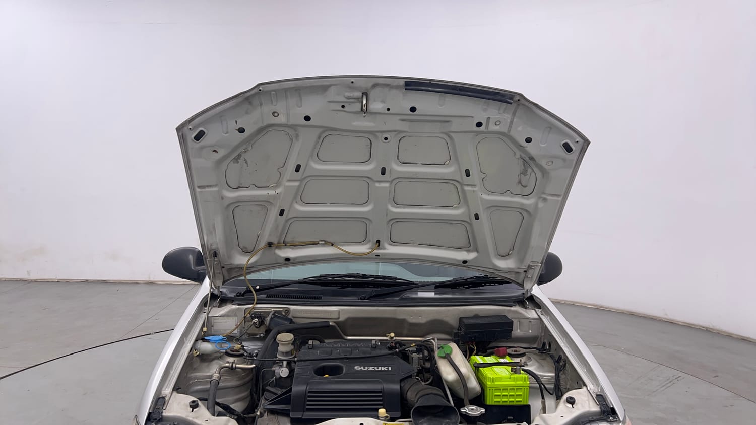 Used 2012 Maruti Suzuki Alto K10 VXi Petrol Manual engine ENGINE & BONNET OPEN FRONT VIEW