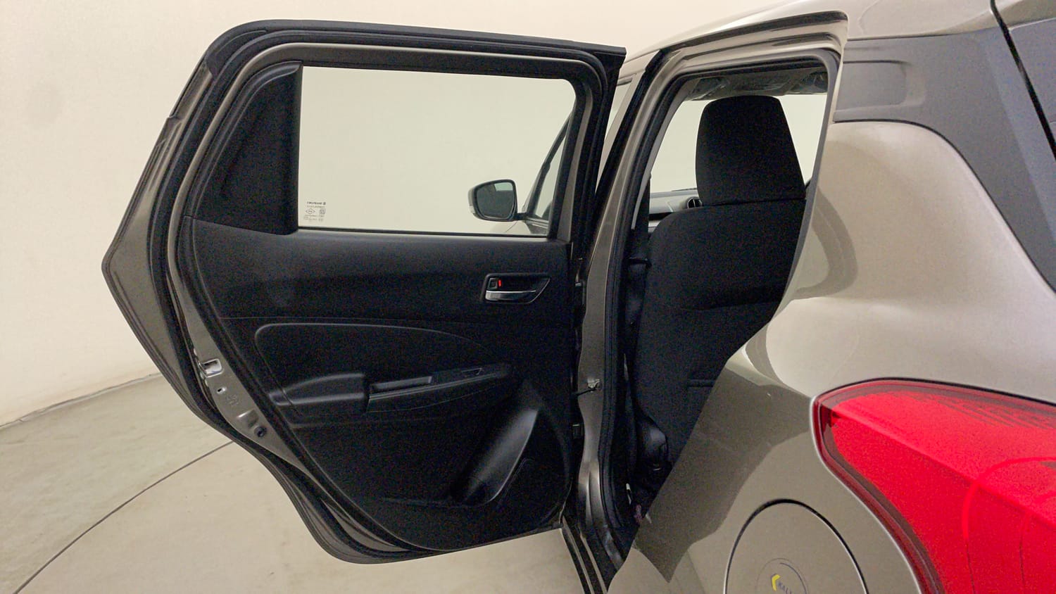 Used 2023 Maruti Suzuki Swift VXi Petrol Manual interior LEFT REAR DOOR OPEN VIEW