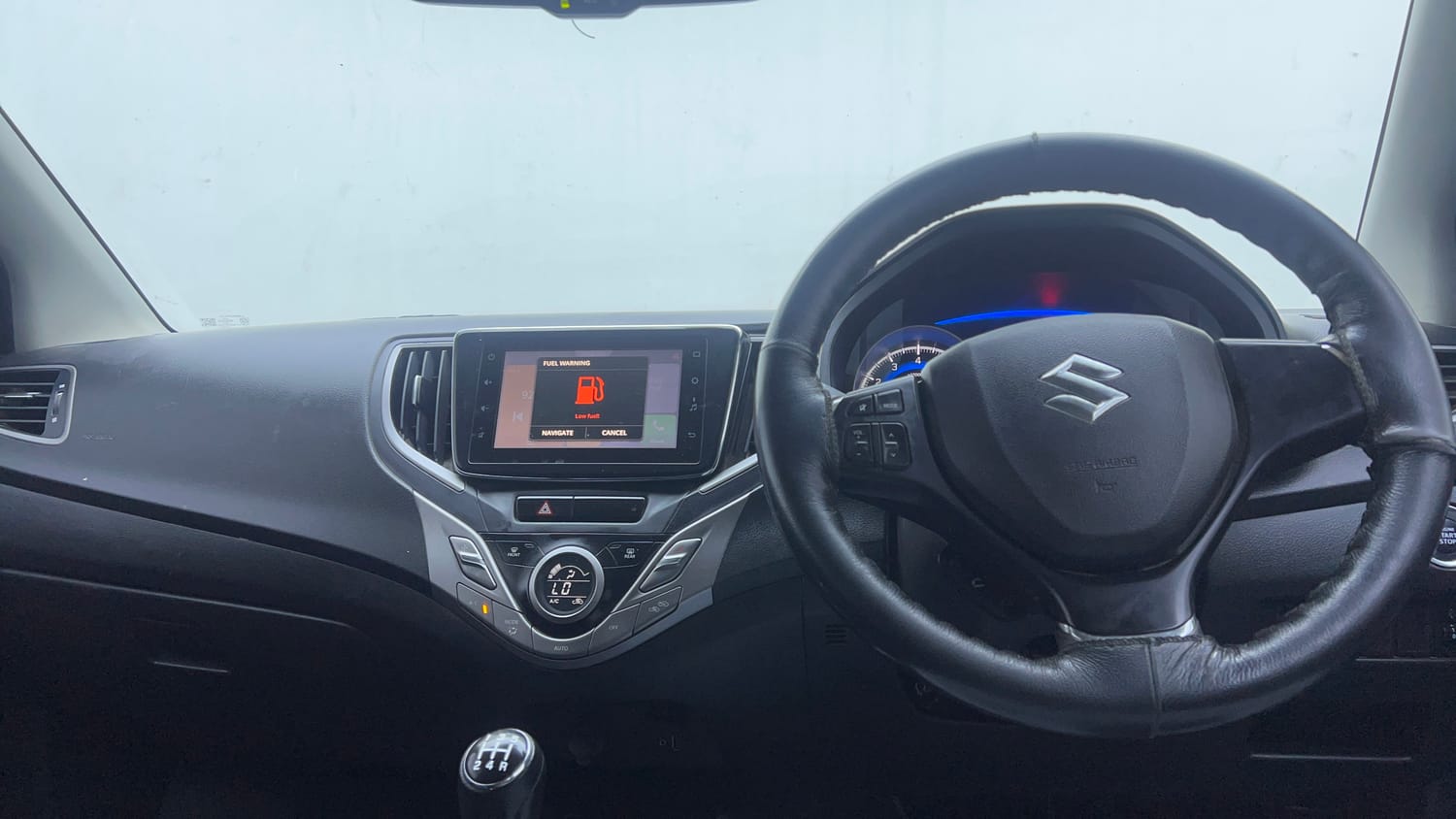 Used 2021 Maruti Suzuki Baleno Zeta Petrol Manual interior DASHBOARD VIEW