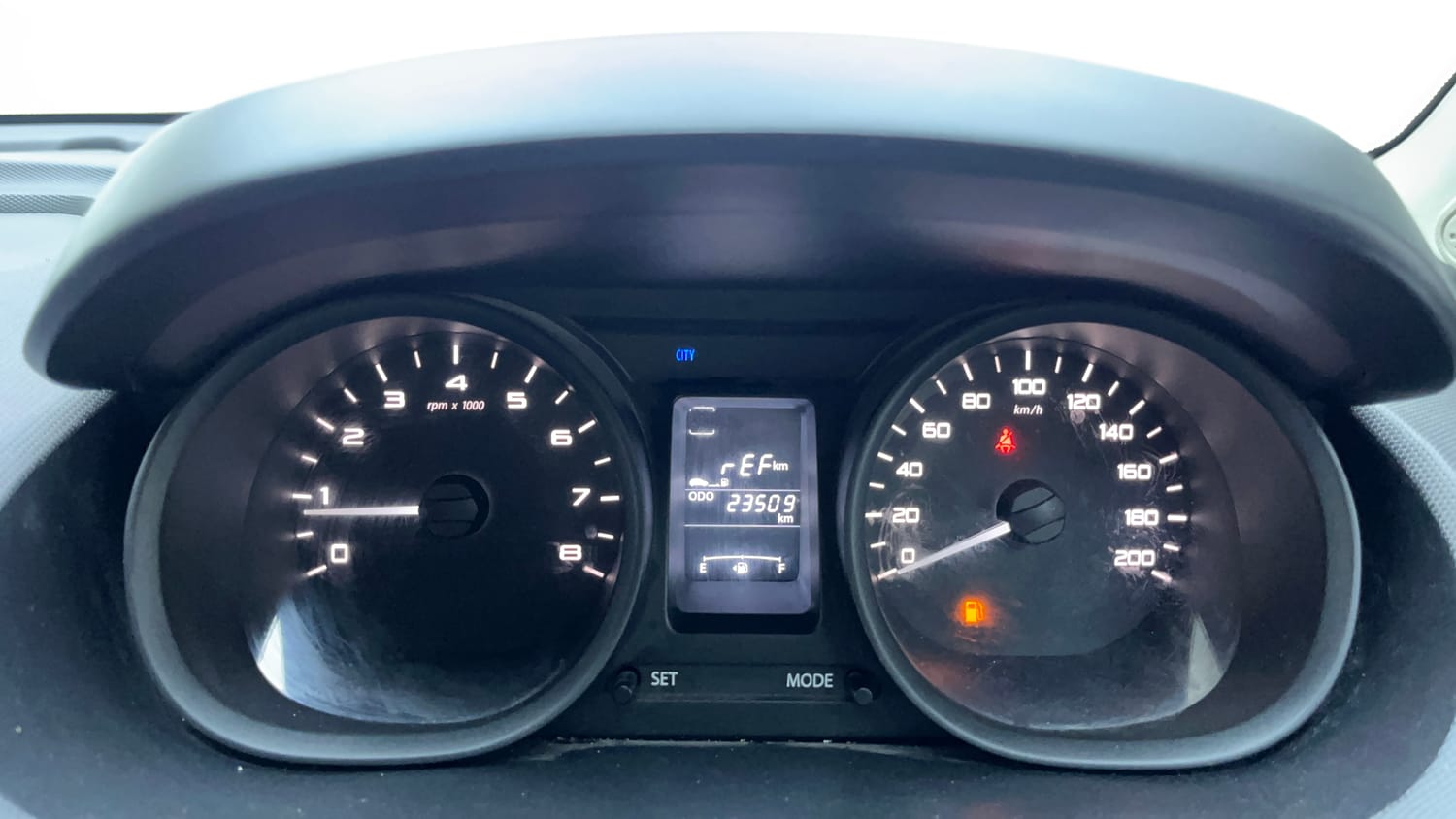 Used 2018 Tata Tiago Revotron XT Petrol Manual interior CLUSTERMETER VIEW
