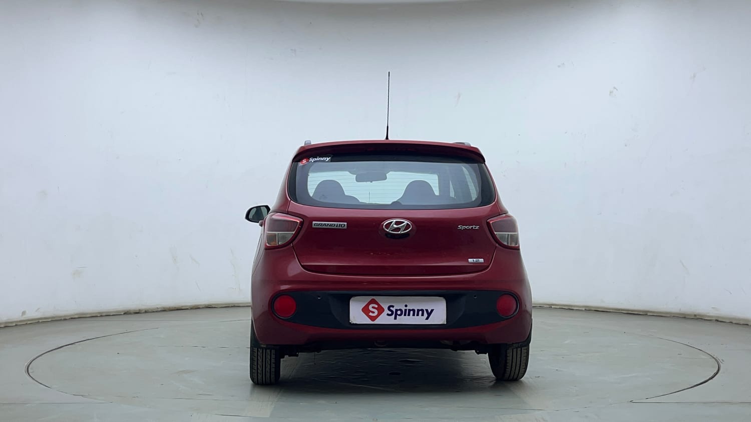 Used 2019 Hyundai Grand i10 Sportz 1.2 Kappa VTVT Petrol Manual exterior BACK VIEW