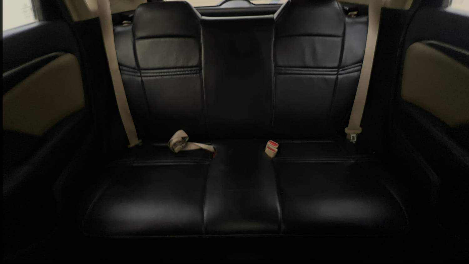 Used 2015 Honda Jazz V Petrol Petrol Manual interior REAR SEAT CONDITION VIEW