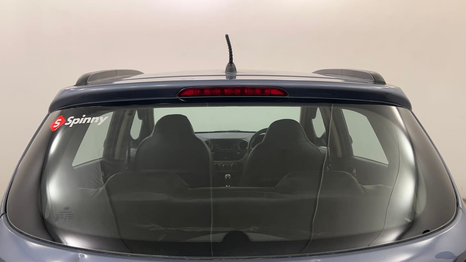 Used 2014 Hyundai Grand i10 Sportz 1.1 CRDi Diesel Manual exterior BACK WINDSHIELD VIEW