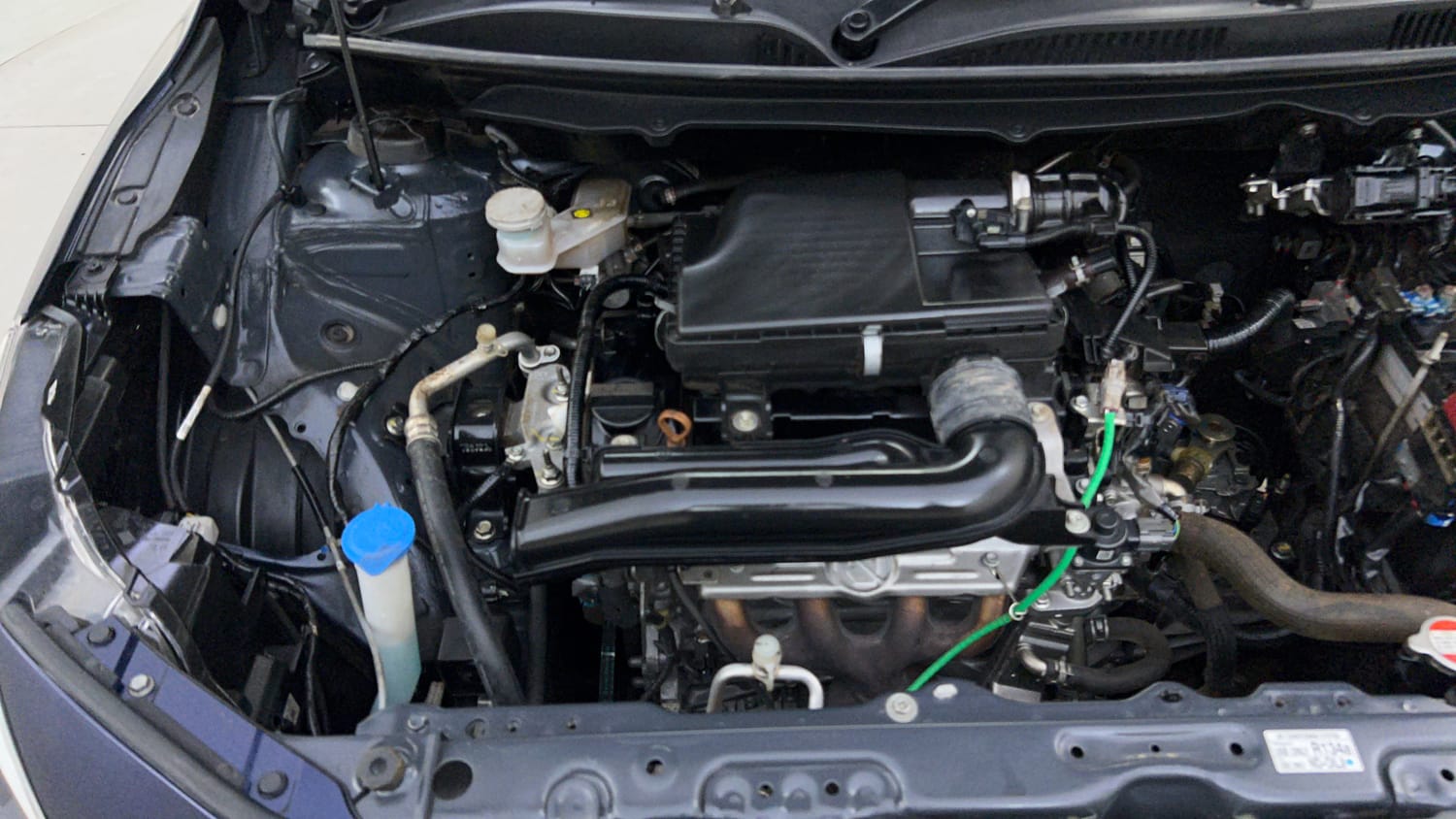 Used 2023 Toyota Glanza G Petrol Manual engine ENGINE RIGHT SIDE VIEW