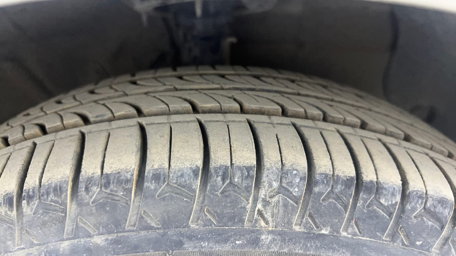 Used 2020 Hyundai Santro Sportz AMT Petrol Automatic tyres RIGHT FRONT TYRE TREAD VIEW