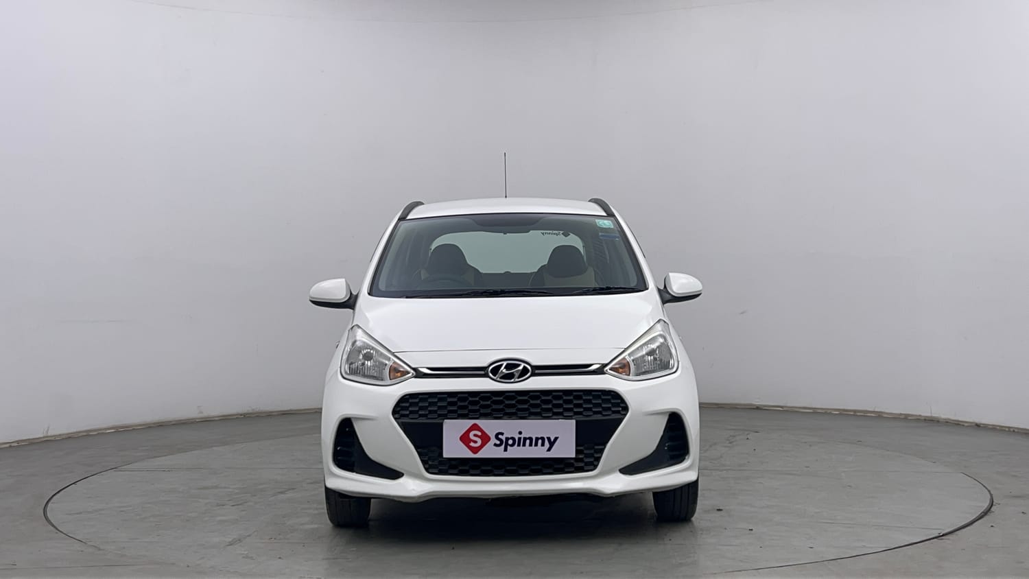 Used 2019 Hyundai Grand i10 Magna 1.2 Kappa VTVT Petrol Manual exterior FRONT VIEW