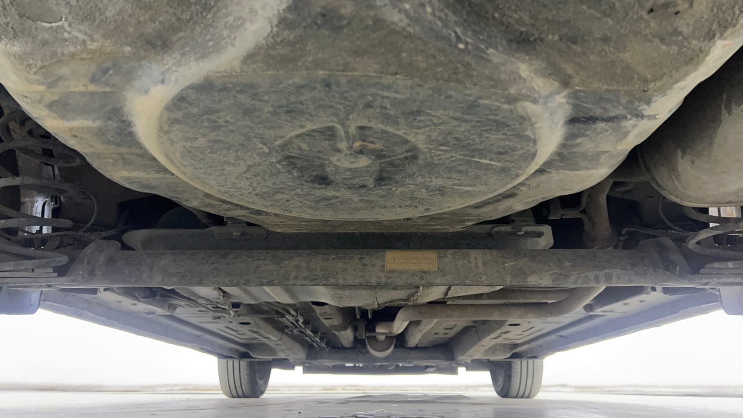 Used 2021 Tata Altroz XZ Plus Petrol Petrol Manual extra REAR UNDERBODY VIEW (TAKEN FROM REAR)
