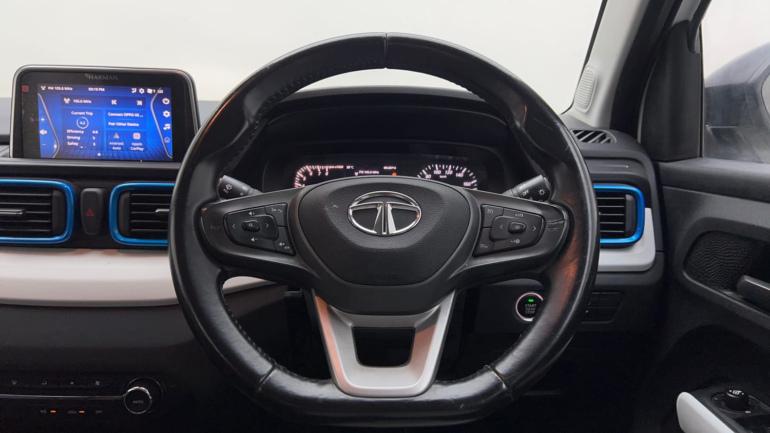 Used 2022 Tata Punch Creative AMT Petrol Automatic interior STEERING VIEW