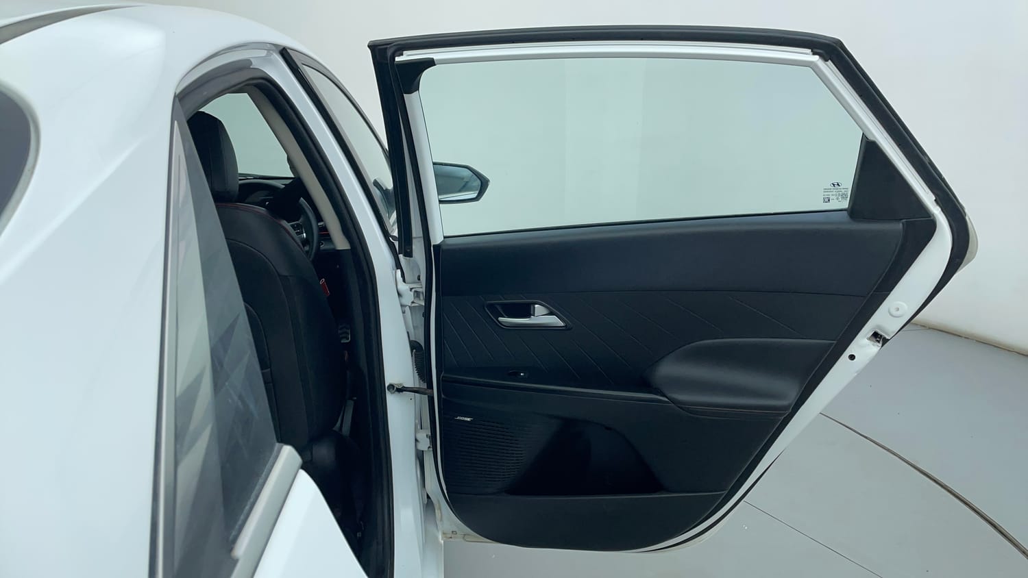 Used 2023 Hyundai Verna SX (O) 1.5 Turbo Petrol MT Petrol Manual interior RIGHT REAR DOOR OPEN VIEW