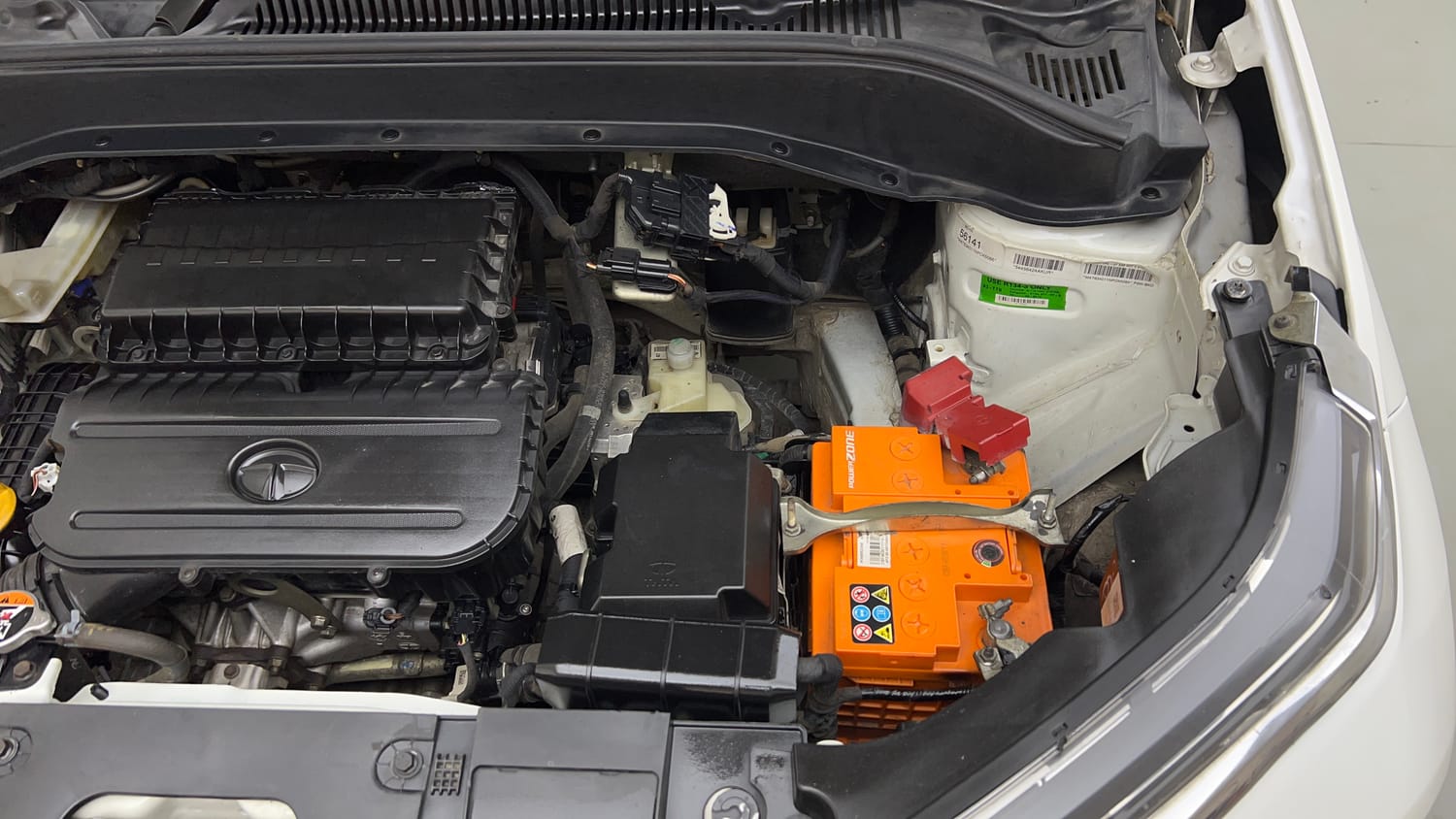 Used 2022 Tata Punch Creative AMT Petrol Automatic engine ENGINE LEFT SIDE VIEW