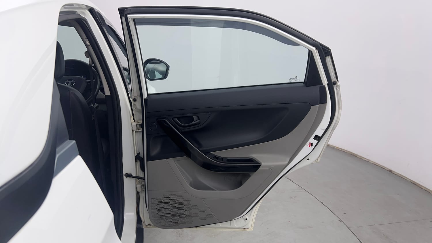 Used 2019 Tata Nexon XM Petrol Manual interior RIGHT REAR DOOR OPEN VIEW