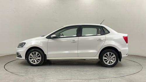 Used 2017 Volkswagen Ameo Highline1.2L (P) Petrol Manual exterior LEFT SIDE VIEW