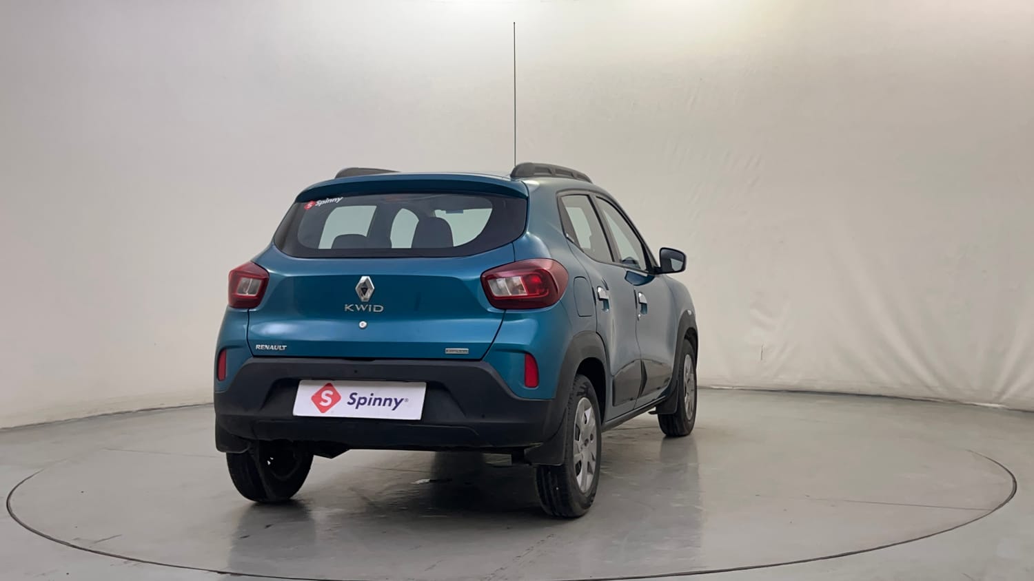 Used 2020 Renault Kwid 1.0 RXT AMT Opt Petrol Automatic exterior RIGHT REAR CORNER VIEW