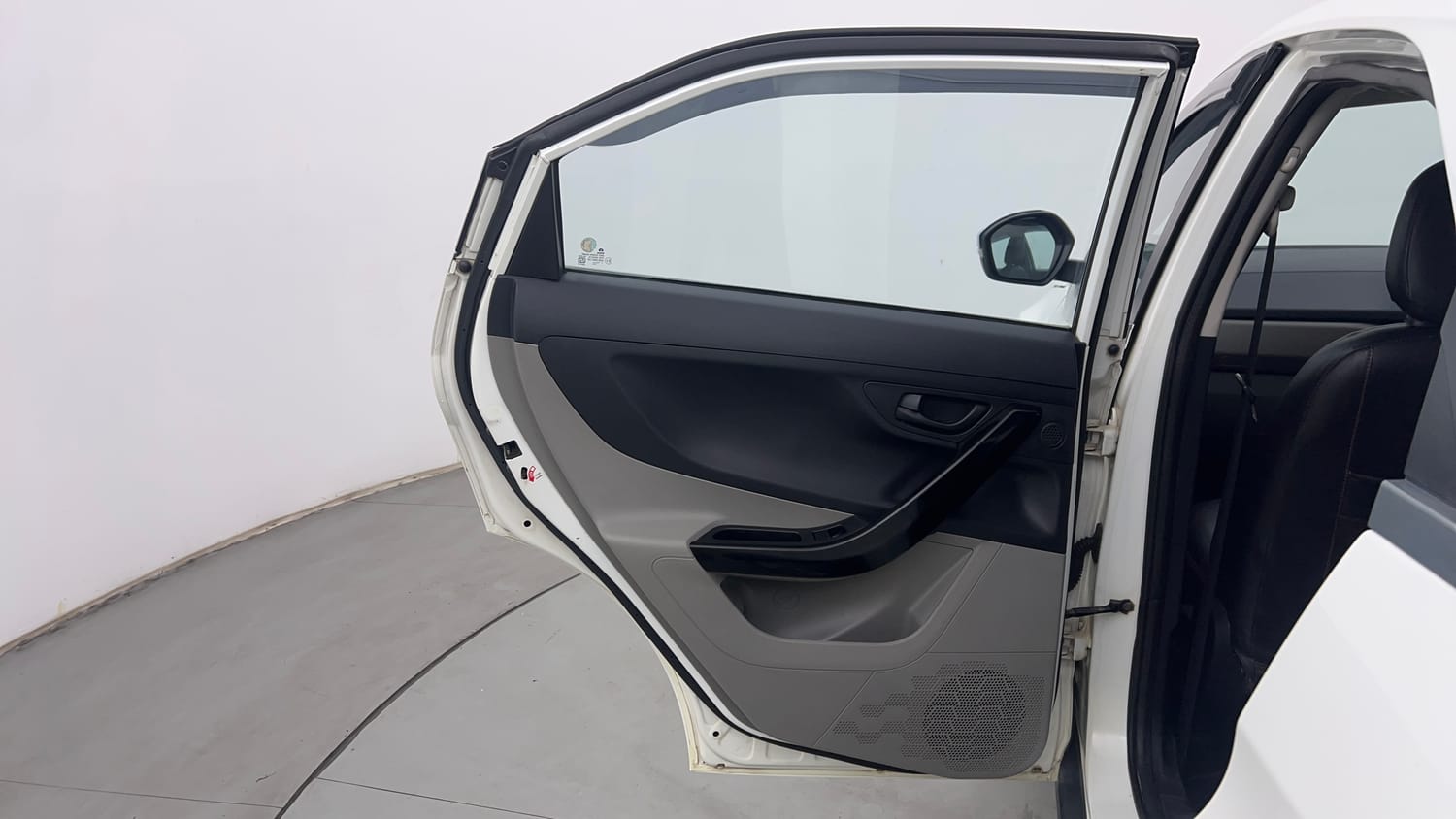 Used 2019 Tata Nexon XM Petrol Manual interior LEFT REAR DOOR OPEN VIEW