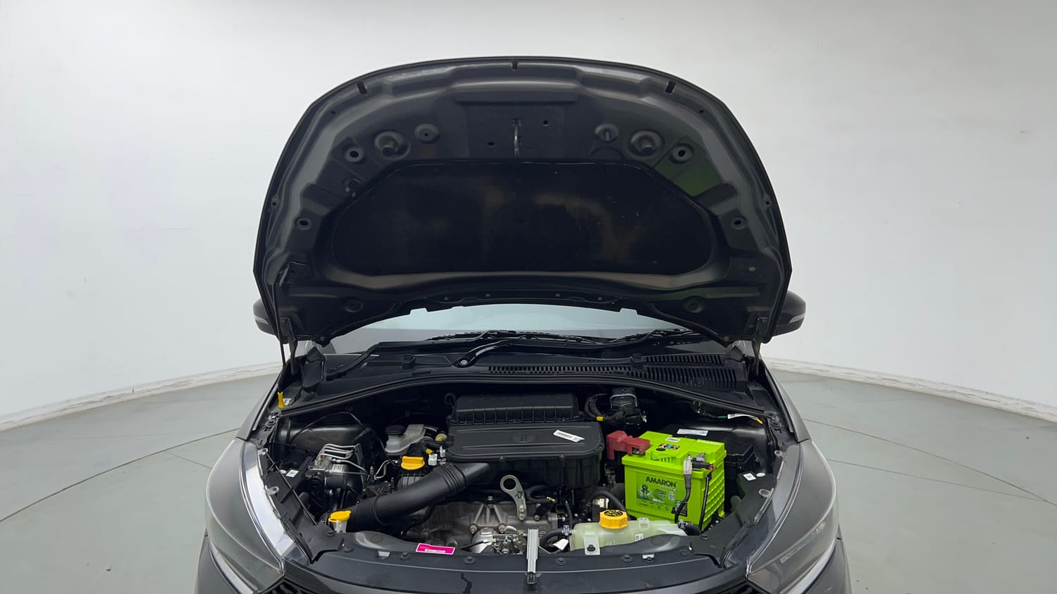 Used 2024 Tata Tiago XTA Petrol Automatic engine ENGINE & BONNET OPEN FRONT VIEW
