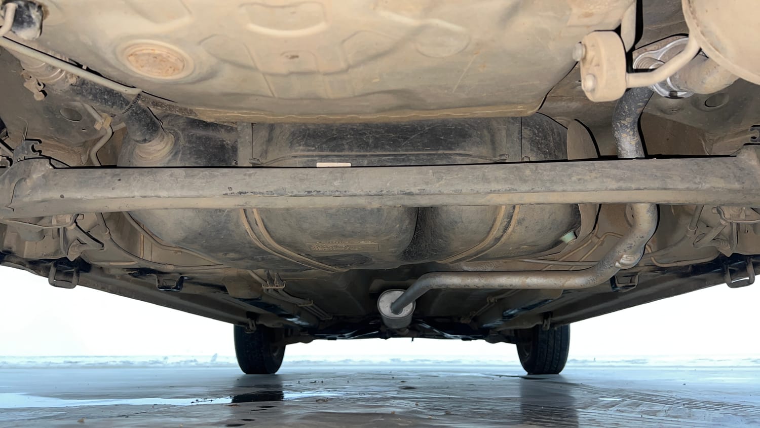 Used 2019 Maruti Suzuki Celerio VXi CNG Cng Manual extra REAR UNDERBODY VIEW (TAKEN FROM REAR)
