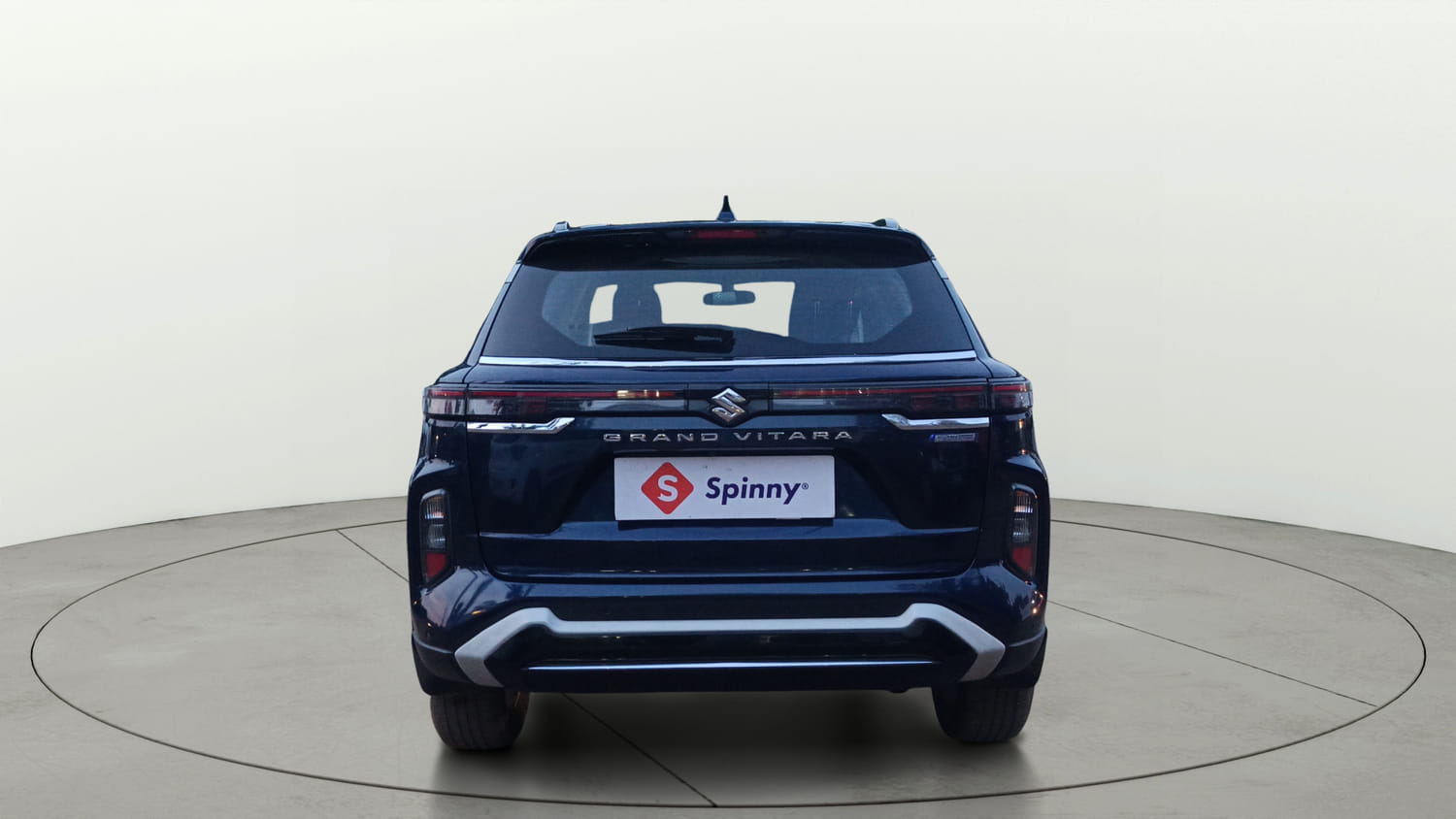 Used 2022 Maruti Suzuki Grand Vitara Alpha Smart Hybrid AT Petrol Automatic exterior BACK VIEW