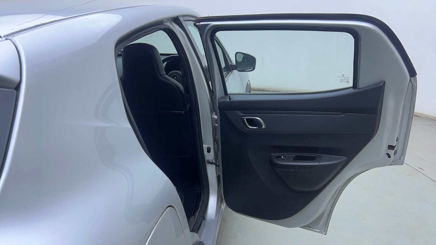 Used 2020 Renault Kwid 1.0 RXT AMT Opt Petrol Automatic interior RIGHT REAR DOOR OPEN VIEW