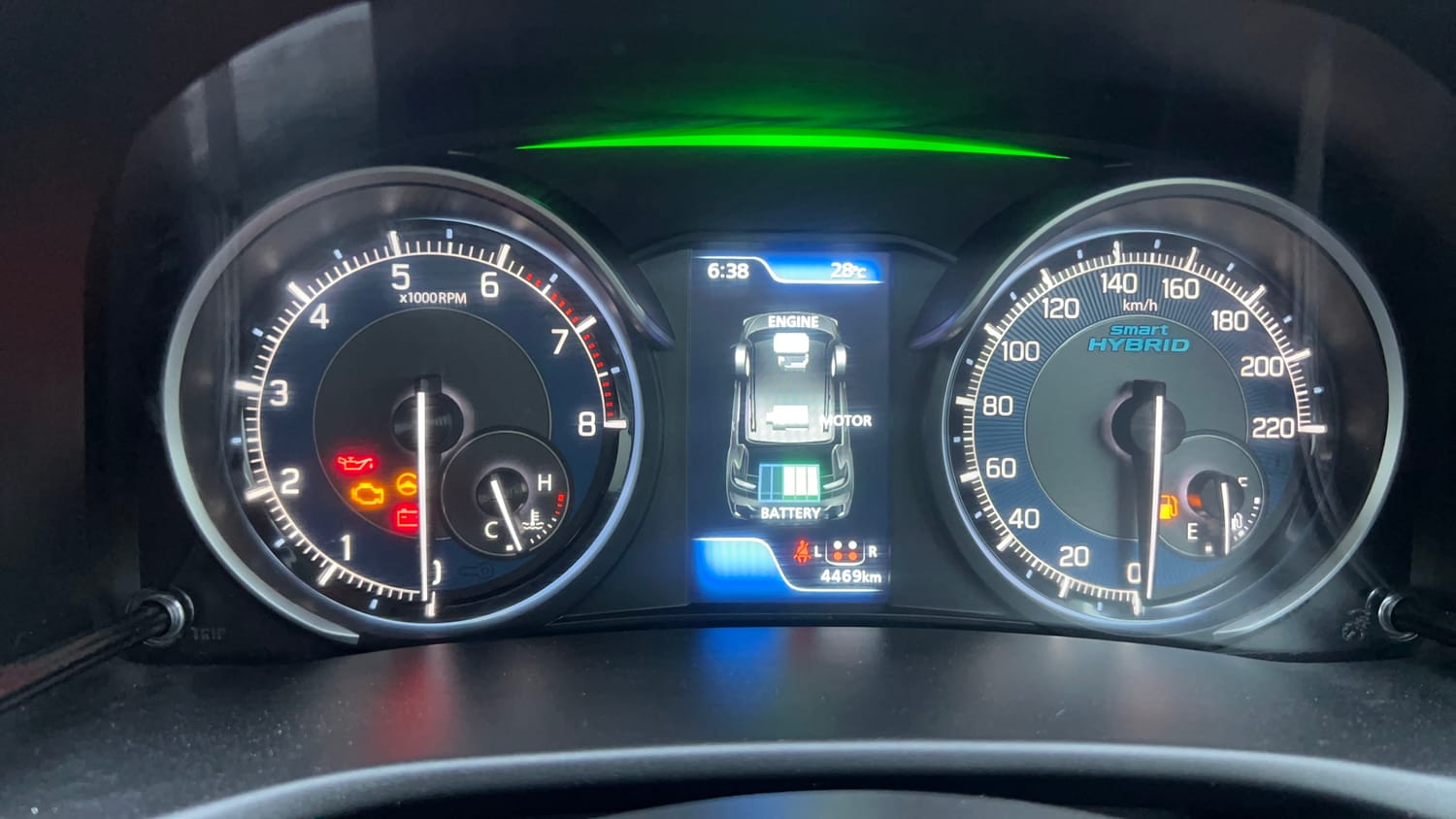 Used 2025 Maruti Suzuki XL6 Alpha Plus MT Petrol Petrol Manual interior CLUSTERMETER VIEW